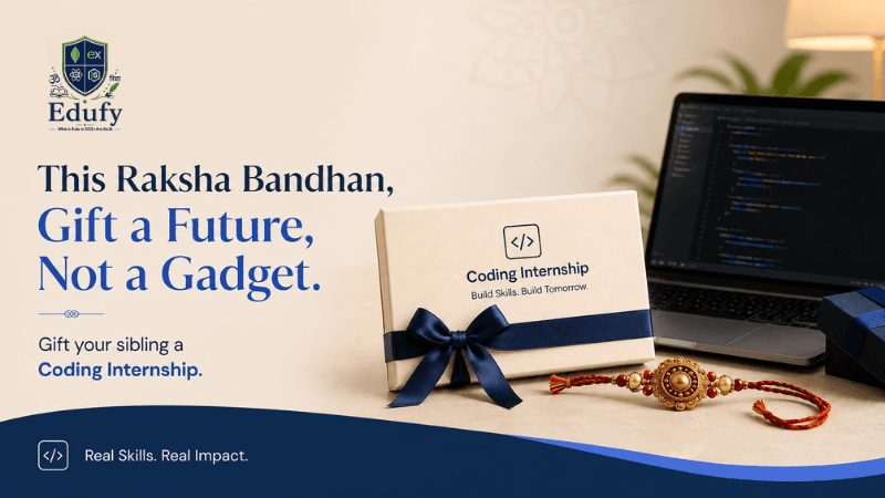 Why a Course Beats a Gadget This Raksha Bandhan: Gift Your Sibling a Coding Internship, Not Another Gadget